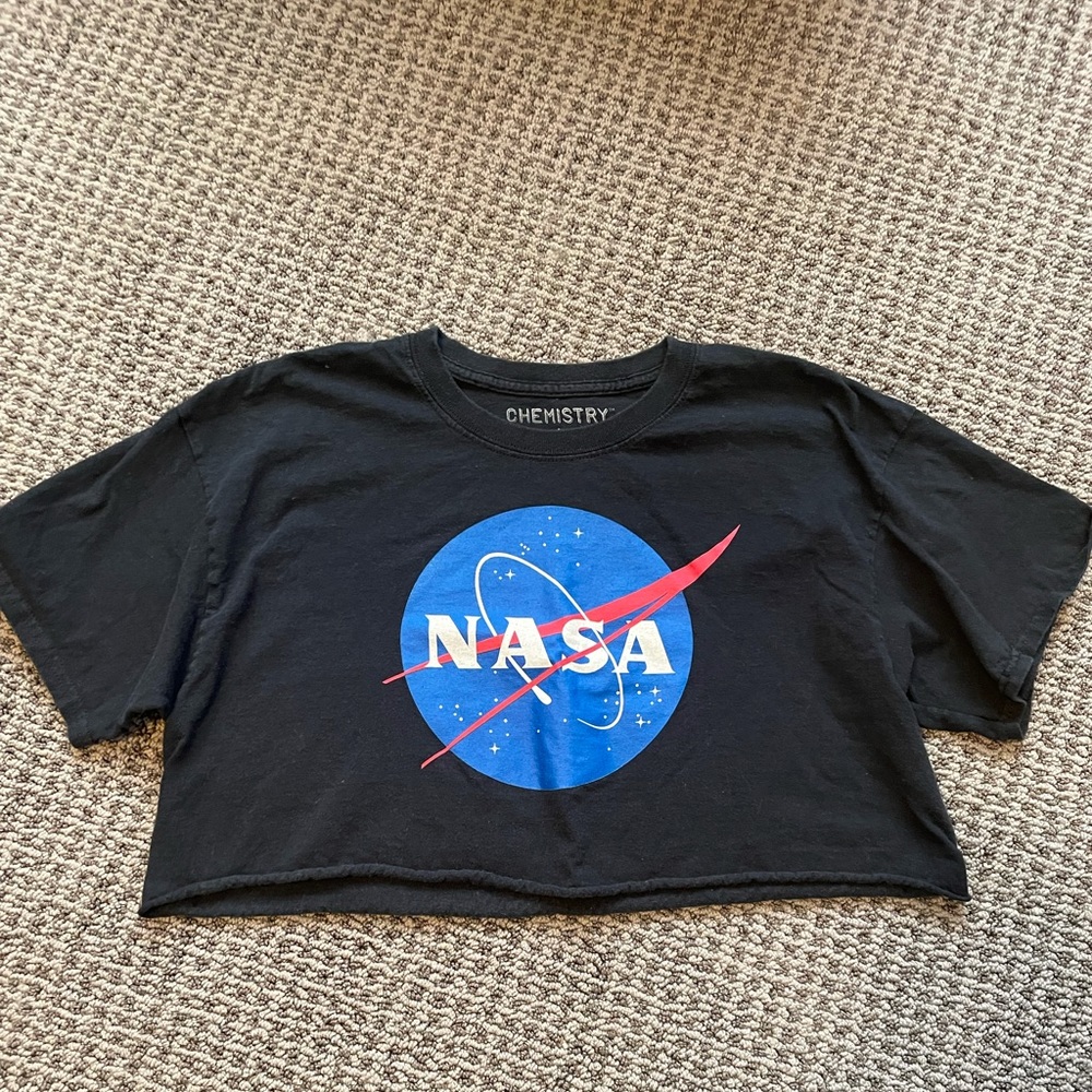 kids nasa crop top